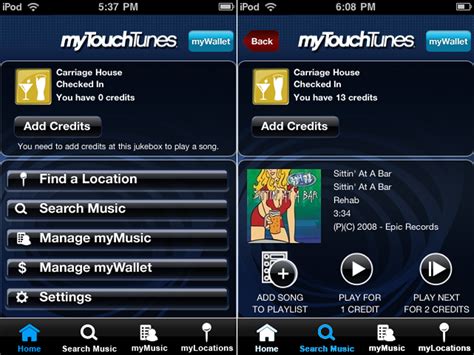 The only <b>songs</b> considered for <b>1</b>-<b>Credit</b> pricing would be those <b>songs</b> managed by you, and included in your Favorites list of (up to) 2,000 <b>songs</b>. . Touchtunes 1 credit songs
